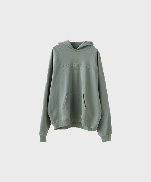 FOG ESSENTIALS Front Logo Raglan Waffle Hoodie — худи с логотипом спереди