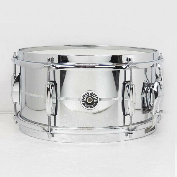 GRETSCH Brooklyn Snare Drum GB4162S — металлический корпус/хром, накладка 12×6" (специальная цена при повышении)