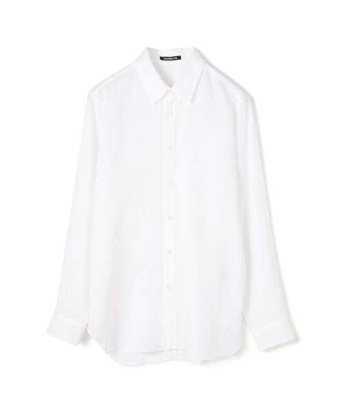 Rinērēgury カラーシャツ — ленегулярная каро‑рубашка (linen regular)