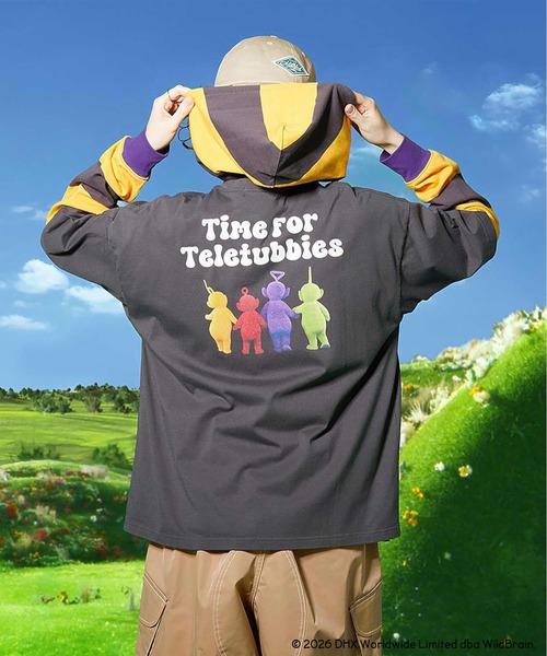 MILKFED. TELETUBBIES BACK VIEW широкая футболка S/S