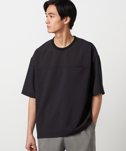 Легкая быстросохнущая футболка Linen-like Poly T‑shirt (быстрое впитывание)