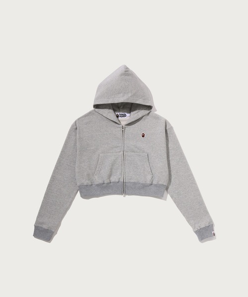 APE HEAD ONE POINT CROPPED ZIP HOODIE (короткое худи с капюшоном)