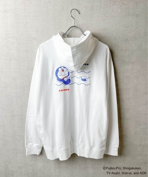 [LW][it][TETERA×Doraemon] UNISEX KIDS PULL SAUNA PARKA — детская унисекс парка для сауны