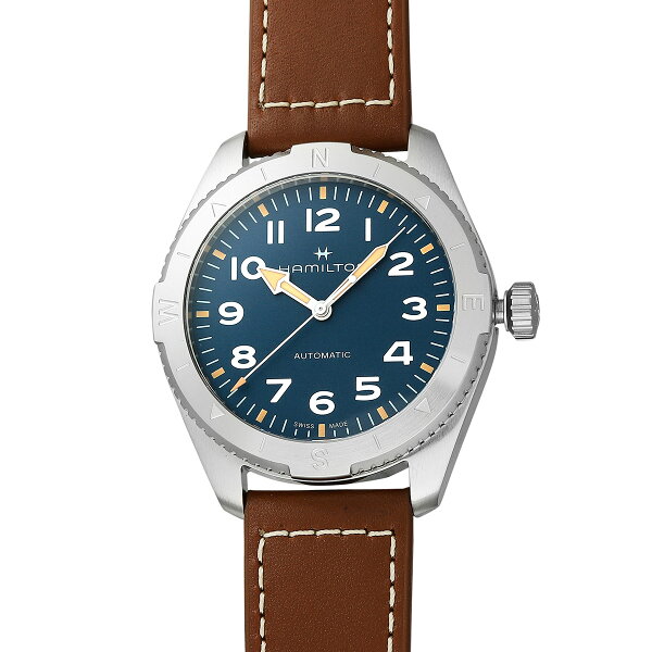 Hamilton Khaki Field Expedition наручные часы HAMILTON H70315540 синий циферблат