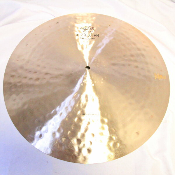 ZILDJIAN K. CONSTANTINOPLE 20" Renaissance Ride 1892 г. тяжёлый предм. с рисунком ZILDJIAN [магазин Икебукуро]