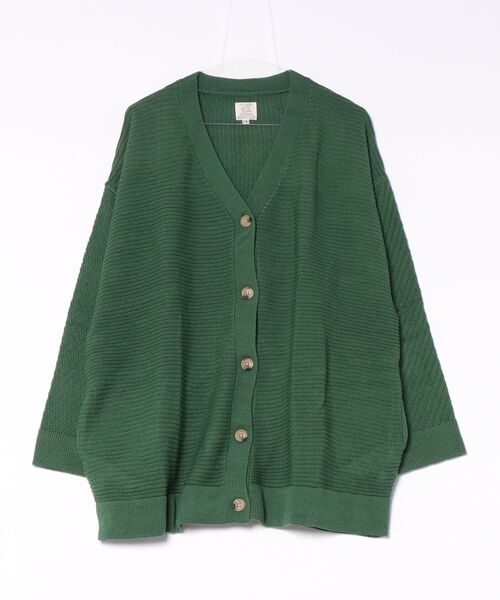 Revo. 3‑pattern knitted cardigan 7G — три‑панельный вязаный кардиган 7G