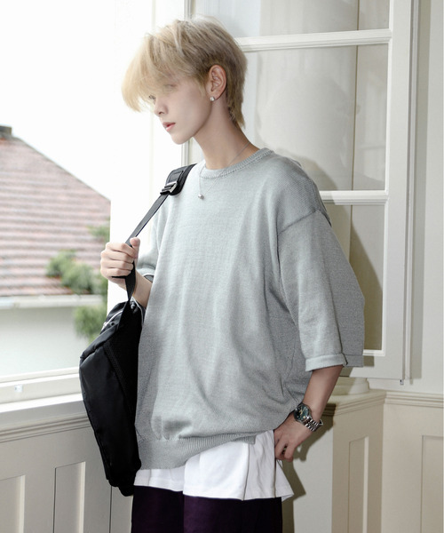[neos] Рубашка с охлаждающим эффектом, дышащая, нежная на ощупь, сарафан-свитер «Summer Night»