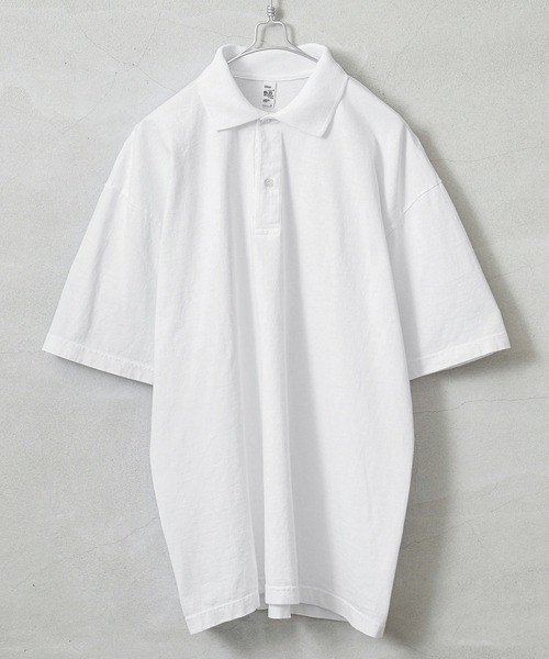LOS ANGELES APPAREL 18/1 POLO короткий рукав