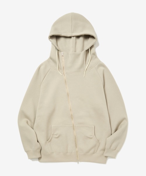 rehacer: Cocoon Zip Hoodie — кокон‑худи на молнии