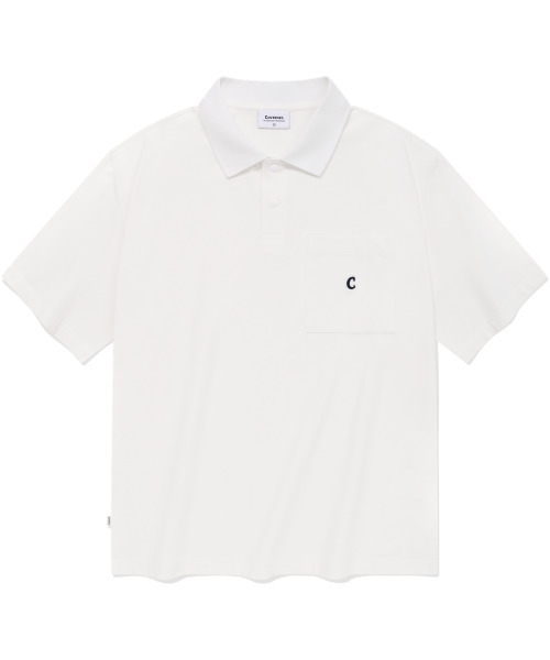 Ассентичный покет кардиган T‑shirt хо‑вайт