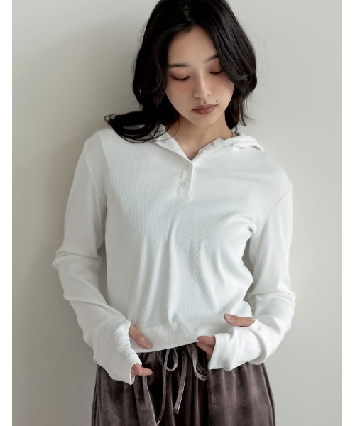 [2025AW COLLECTION][антипотливость][UV‑защита] Rib‑cut soft feed‑tops — мягкая рубашка с рельефной вязкой