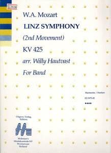 [Б/У] Ноты для духового оркестра Mozart: Симфония №36 Линц, 2‑я часть, полное прослушивание и программа партии, ред.