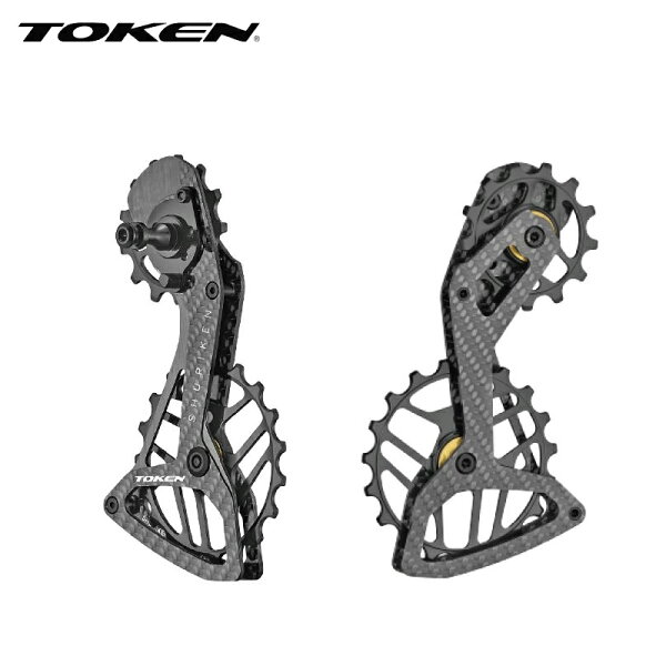 TOKEN TK1739S2 SHURIKEN OS пуленепробиваемый трек‑кик крепёж Black/White