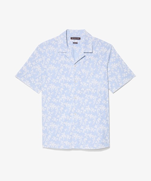 SS FLORAL STRIPE — футболка с цветной полоской