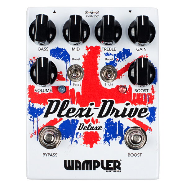 Wampler Pedals Plexi Drive Deluxe — дисторшн/овердрайв эффект (новая модель)