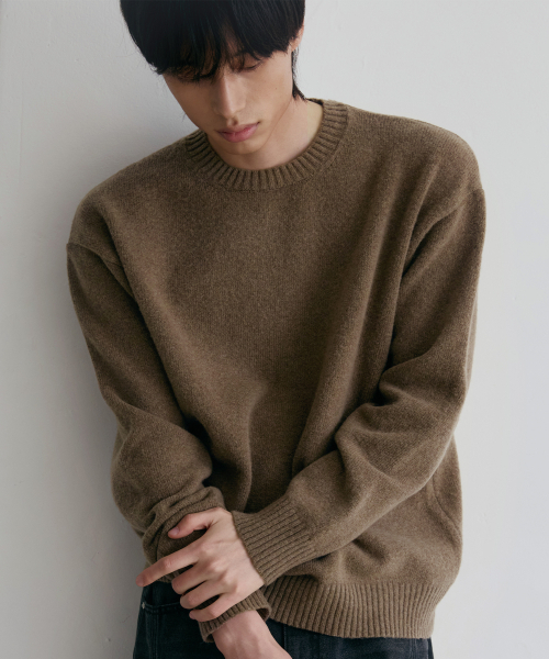 Формал бежевый лунж-никит — MOCA (formal beige lounge knit)
