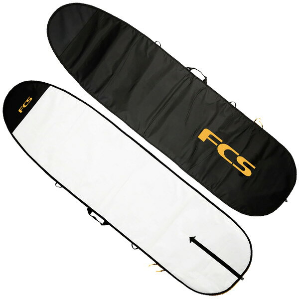 FCS CLASSIC BOARD COVER FUNBOARD 8'6" — чехол для фанборда, эко-пена, hard case, серфборд чехол