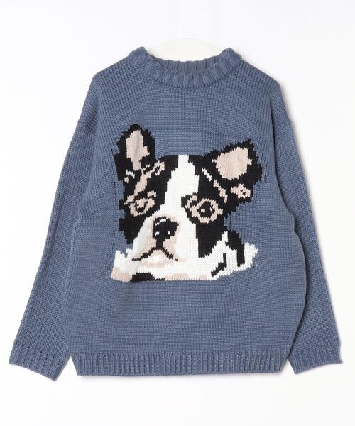 B omnivore / BIROOMNIVBO — DOG KNIT (вязаный свитер для собак)