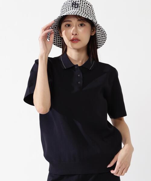 PEARLY GATES поло с коротким рукавом mm Net Polo