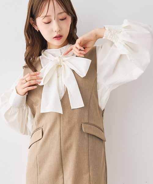 Bowtie blouse — модель 58822