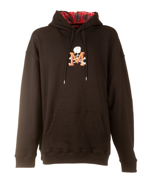 MASTERMIND WORLD × BARACUTA — brushed fleece hoodie FLEECE MM (флис-худи)