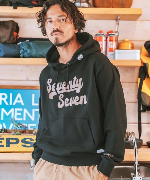 mpa3537 — middle onz sweat P-O hoodie (cursive 24W) — паркер- худи