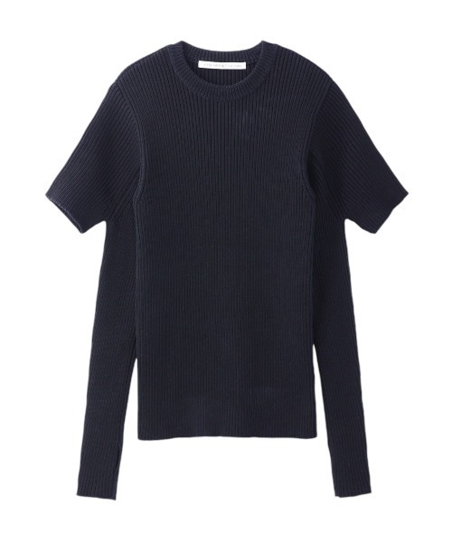 Double Sleeve Rib Knit Sweater — вязаный свитер с двойными рукавами