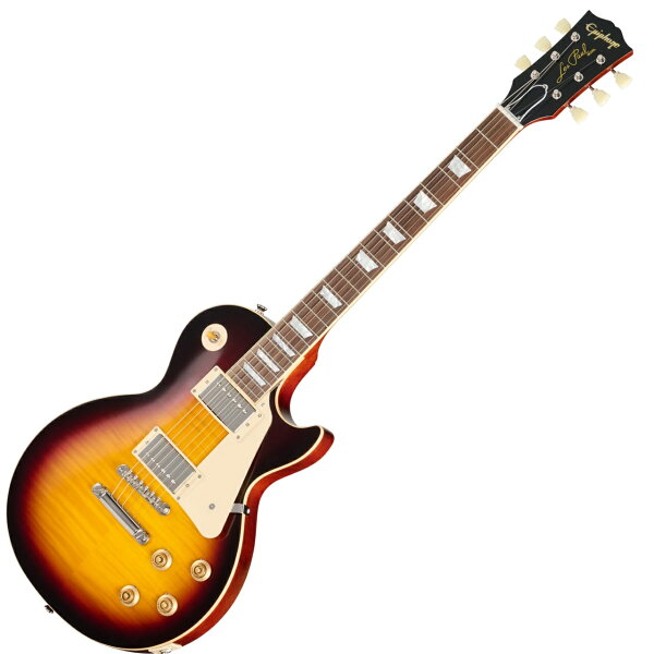 Epiphone 1959 Les Paul Standard Reissue Dark Burst — гитара, вдохновлена Gibson Custom (винтажная реплика)