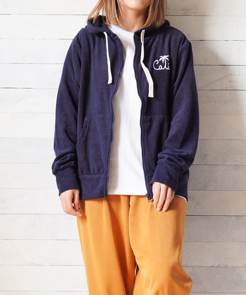 Pile print jump parka — парка Pile Print Jip