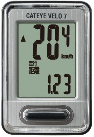 CATEYE VELO7 CC‑VL520 проводной чёрный велокомпьютер