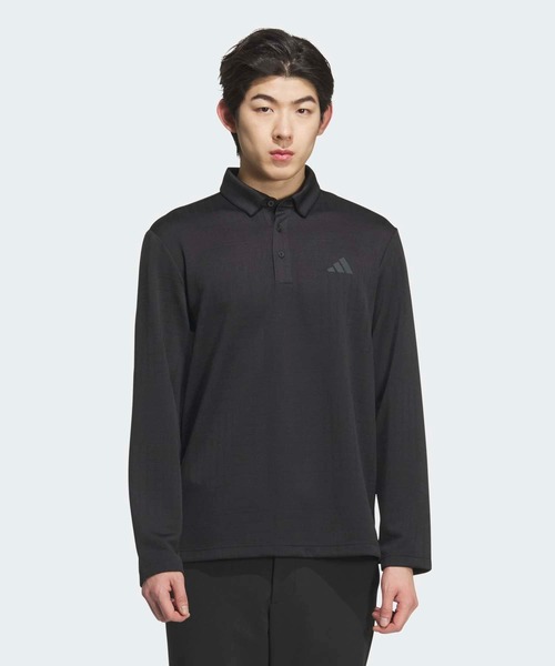 Monogram длинная рукавная поло-рубашка [adidas Golf]