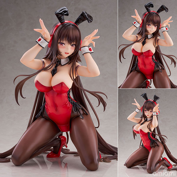 Amakano 2+ Yuuhi Kurohime Bunny Suit ver. 1/4 Complete Figure