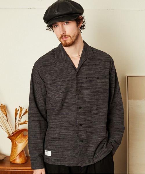 Schott — рубашка с воротником «микс шарк» (MIX SHARK COLLAR SHIRT).