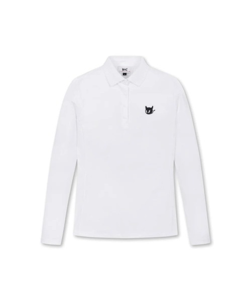 WOMENS ESSENTIAL — женская длин­но­рукавная поло‑рубашка.