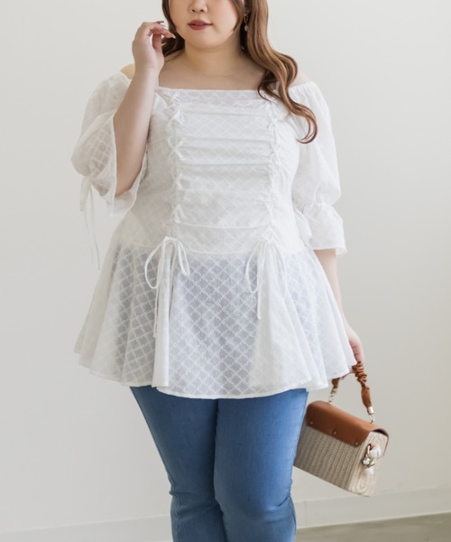 Lease Art 2WAY Chunick Blouse — блузка 2WAY, стиль "чиник"