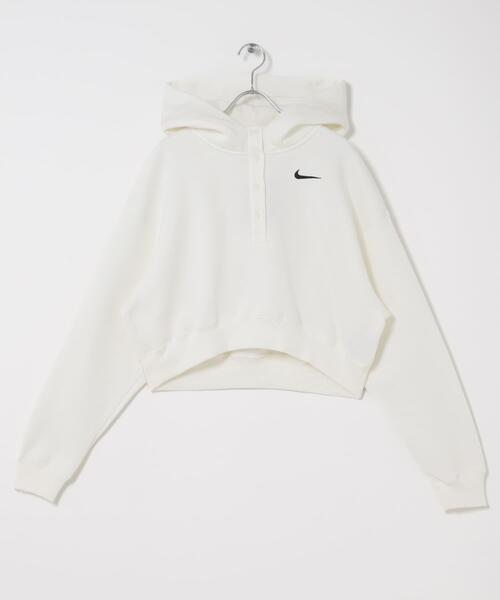 NIKE NSW PHNX FLC OS CRP HNLY — укороченный худи