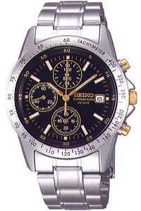 Модель Seiko Spirit Limited — спортивные часы 10 ATM водостойкие мужские аналоговые LEGKO циферблат лимитированные (SK8LT03) — секундомер с завинчивающейся крышкой, тахиметрический безель с люмитом, часы для бегунов и дайверов