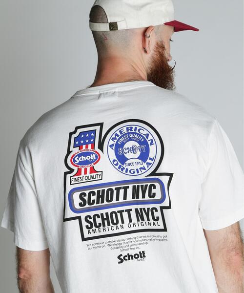 Schott / MANY PIECES T-SHIRT — футболка 'Many Pieces' от Schott
