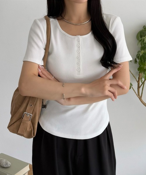 Henley neck top — Henley-топ