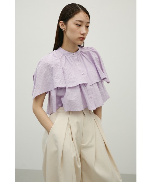T‑aird frill shirt — рубашка с оборками