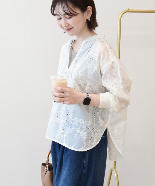 Skipper‑less blouse