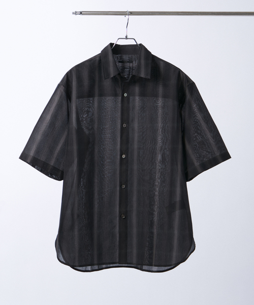 Sheer Regular Check Shirt — рубашка в клетку регулярт