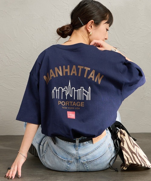 [MANHATTAN PORTAGE] Арт‑принт футболка T‑shirt (отдельное примечание) — добавлена
