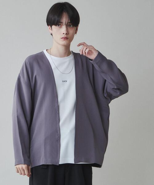 LUCY — loose shirt cardigan
