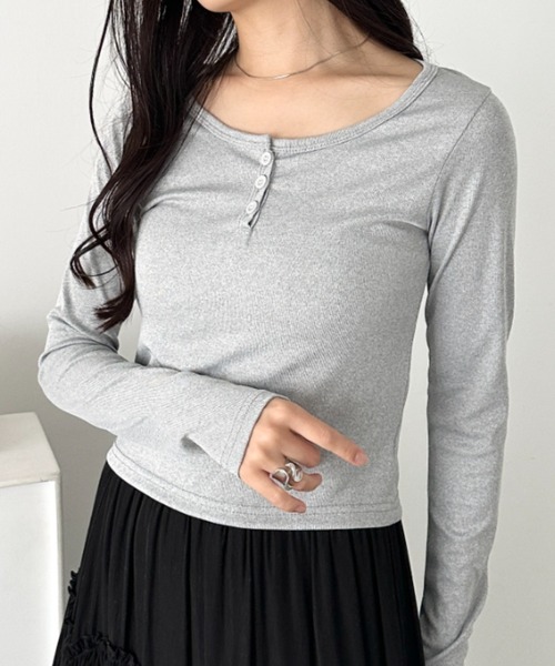 Henrinenec — длинный рукав топ (Henrinenec long sleeve top)