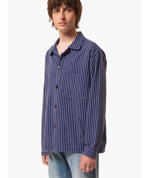 Berra стрип‑ворк футболка (Work Shirt)