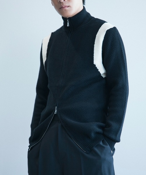 aimoha men вязаный кардиган 'Bicolor' (AW)