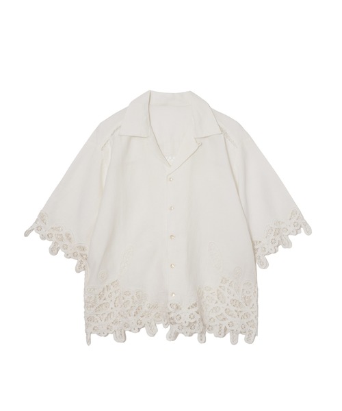 Batenless Open Collar Shirt — унисекс рубашка с открытым воротником