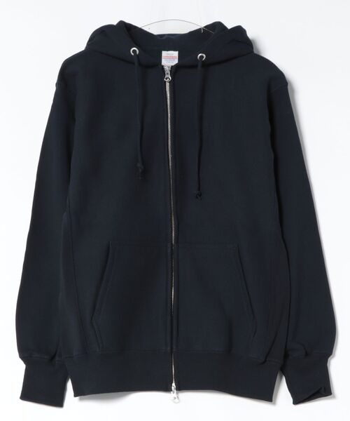 United Athle 12.0オンス Heavyweight White Sweat Full Zip Parka (5762-01)