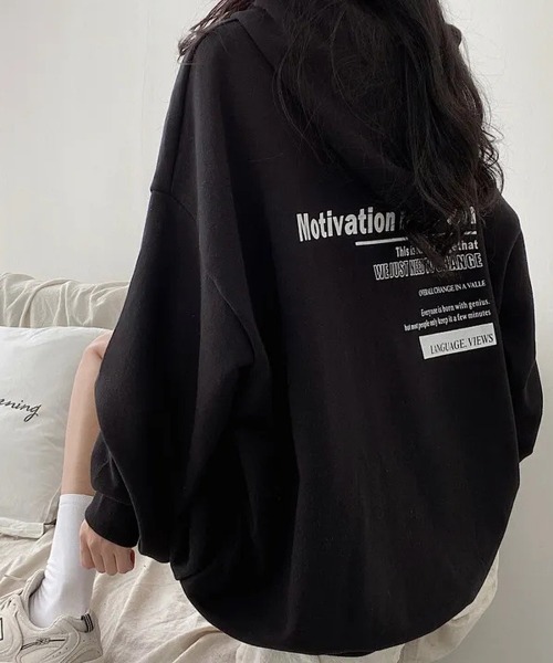 MOTIVATION Oversize Pull‑Over Parka — plain